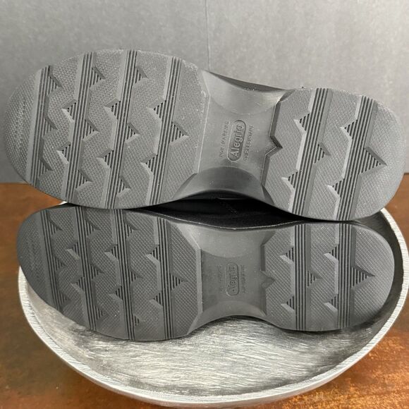 Alegria Womens slip resistant Frankie Asphalt black Boot size 37 classic style - Picture 7 of 16